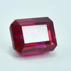 Natural Red Ruby Loose Gemstone Emerald Shape 4.80 ct for Jewelry Making and Gem Collections