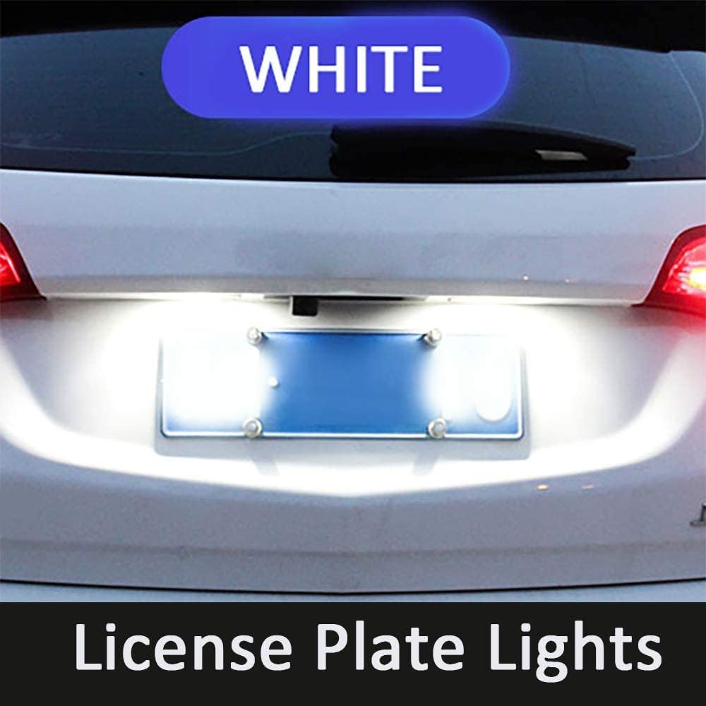 AWALITED 7pcs White Interior LED Lights Kit for 2006-2015 Honda Civic Sedan Coupe Hatchback Super Bright LED Map Dome Cargo Replacement Light Bulbs