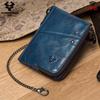 Humerpaul Portafoglio da donna 100% pelle di mucca Portafoglio pochette