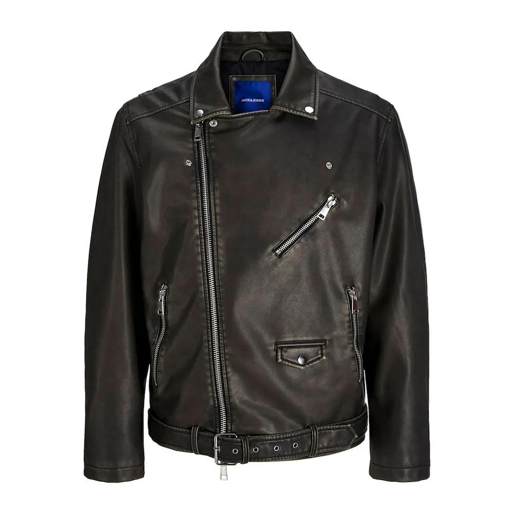 

Jack & Jones Кожаная куртка Eaton Biker XL