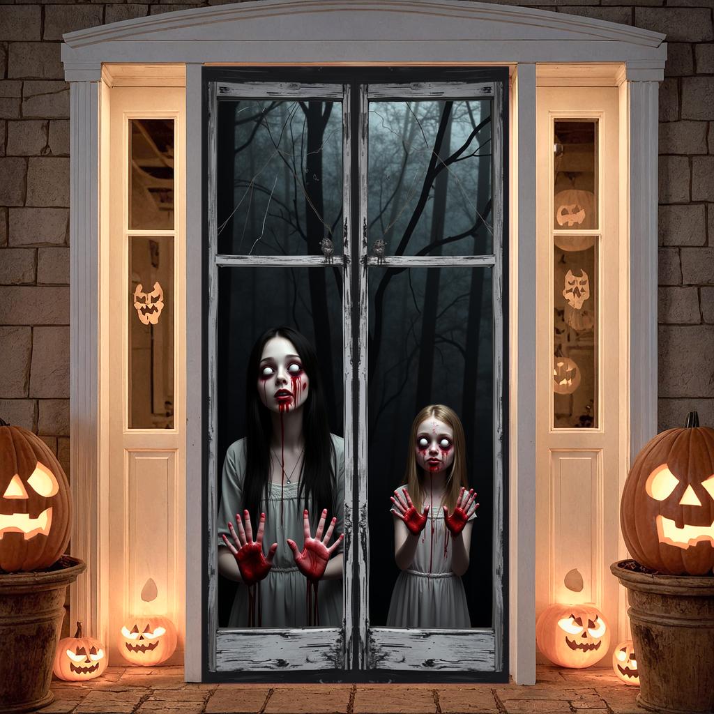 Gothic Theme Gothic Horror Banner Scary Decorations Blood Effect Horror Decoration For Theme Party Gothic Gathering Horror