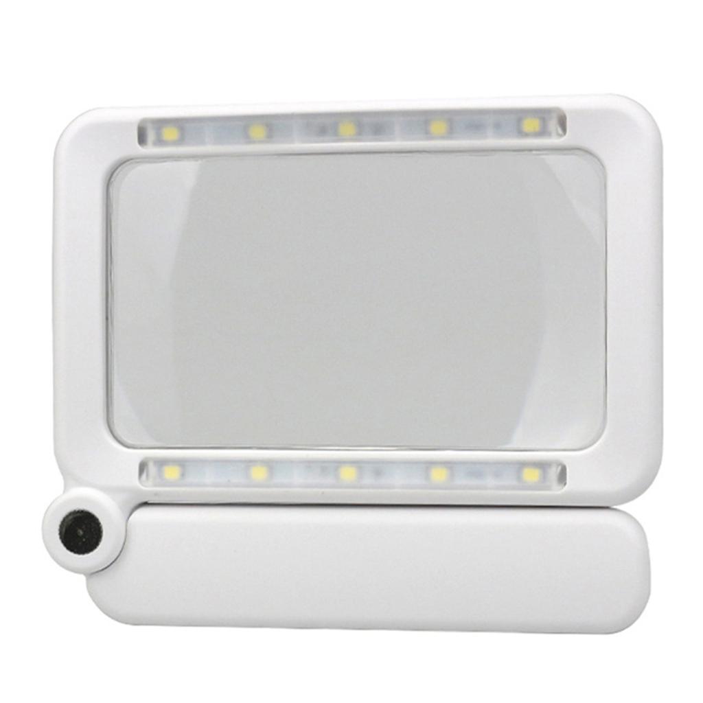 4násobná zvětšovací čočka Ruční lupa na oči Lupa na mince, razítka a šperky LED podsvícená dobíjecí lupa