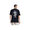 Li-Ning X Disney Joint Keith Haring Mickey Print Loose Short-Sleeve T-Shirt Men Tops Black AHSR501-1