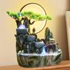 Desktop Water Feature Humidifier with Landscape Decor