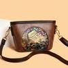 Soft Leather Mom'S Small Clutch Bag Women'S 2025 New Fashion Korean Edition Simple One Shoulder Bag Ladies Crossbody Handbag
