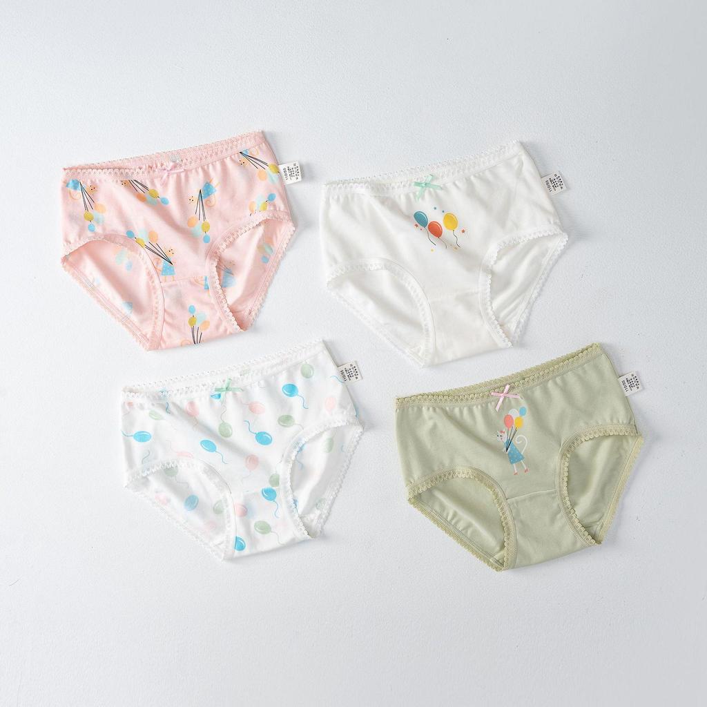 Girls' Custom Anti-Chafing Antibacterial Boxer Briefs & Triangle Shorts - 3 Pack
