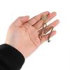 Metal M Letter Earrings for Women Ear Studs 1Pair Golden Stylish Jewelry