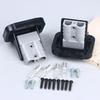 1/2set 50A Cable Connector Plug Battery Quick Connect Disconnect Connector Flush Mount Bracket Panel Cover For Caravan Camper