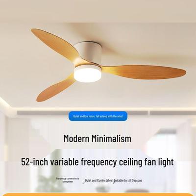 Minimalist Ceiling Fan Light for Living Room, Dining Room & Bedroom