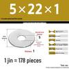 Galvanized Extra Large Thickened Metal Flat Washer (M6-M16)