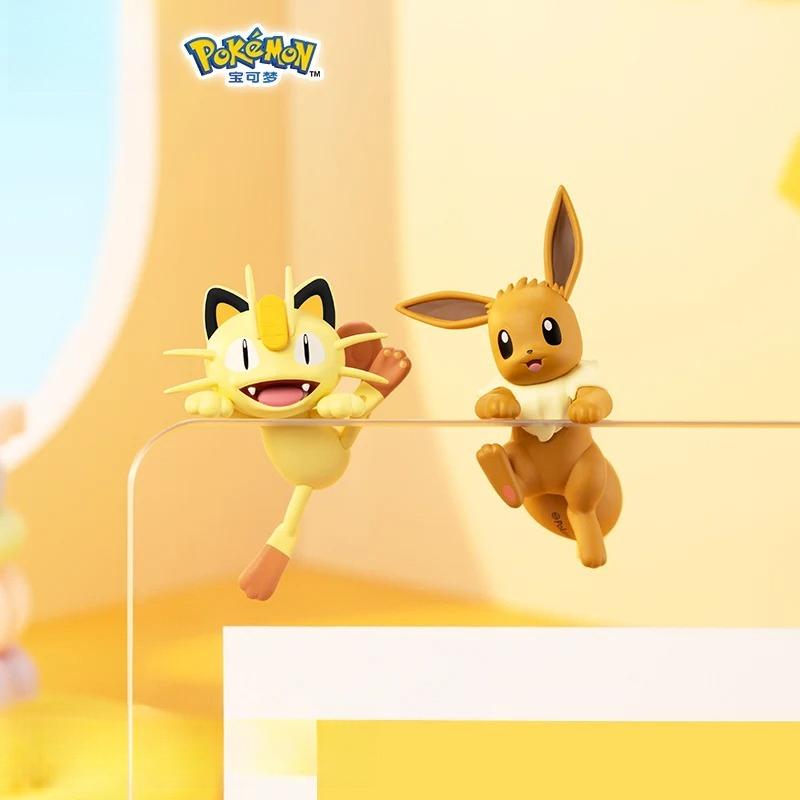 Action Figures Eevee Bulbasaur Pikachu Models Exquisite Desktop Decoration Figurines Car Ornaments Perfect Kids Toy