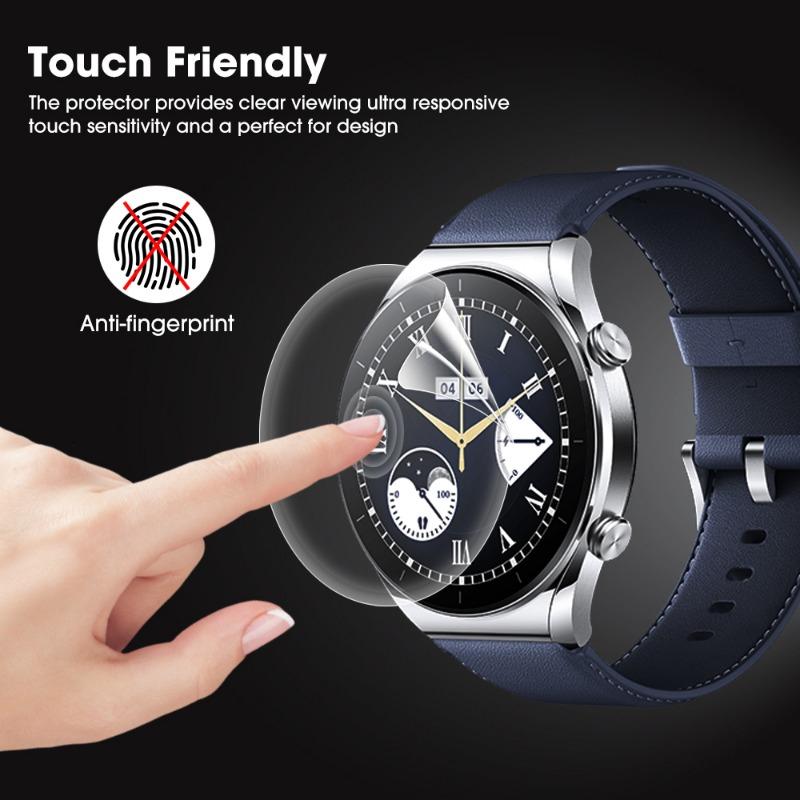 5-1Pcs Hydrogel Films for Xiaomi Watch S1 Active SmartWatch Screen Protector HD Anti-scratch Protective Film for Mi Watch S1 Pro