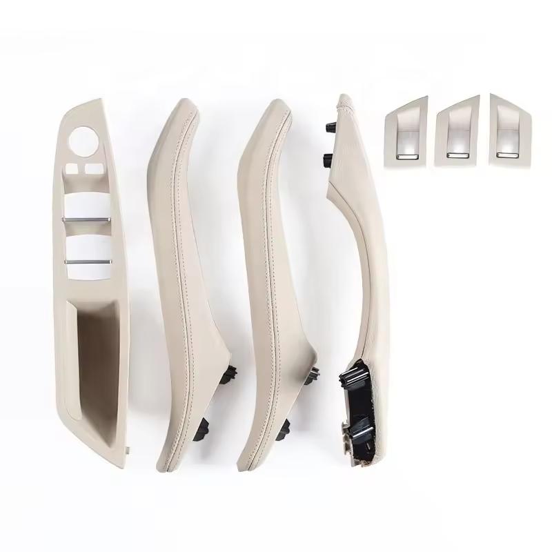 Price F10 F11 LHD RHD Leather Interior Door Pull Handle Assembly for BMW 5 Series F10 F11 F18 520i 523i 525i 528i 535i