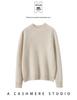 Women's Cashmere Sweater: Thickened Half-High Neck Knitwear, Solid Color, Soft and Warm for Autumn/Winter