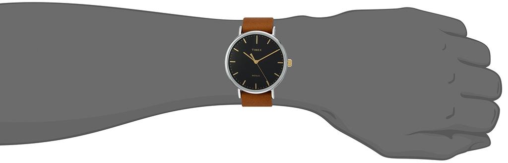Timex Weekender Schwarzes Zifferblatt TW2P97900