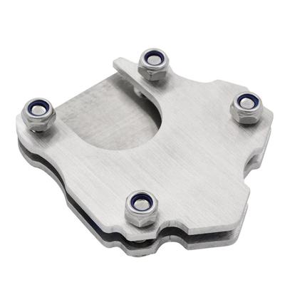 Stainless Steel Kickstand Extension Plate For Motorcycle