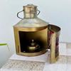Set of 2 Nautical Brass Oil Lantern, Maritime Brass Port Light, Collectible Ship Lantern, Marine Oil Lamp, Customize Lantern 27.94 cm