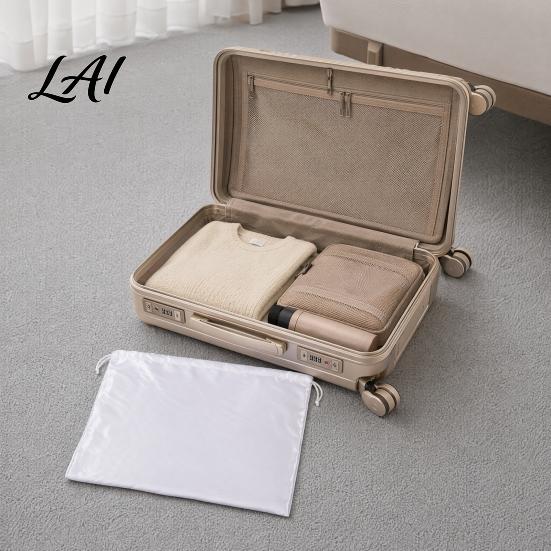 Protective Bag for Leather Purses Dust Cover Bag Drawstring Design Satin Storage Pouch Large Capacity Soft Pouch Travel Portable Luxury Protection
