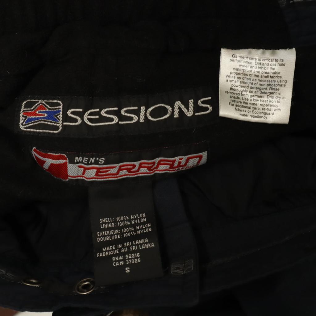 SESSIONS by STORAMA snow board Pants S Navy Men's Used