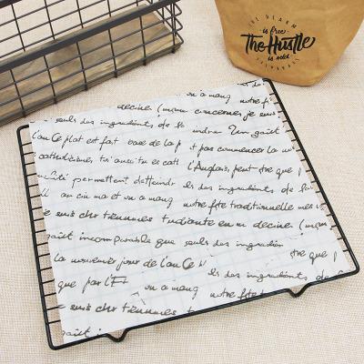 25Pcs/Lot Oilpaper Wrapping Paper for Bread Sandwich Burger Fries/Food-grade Wax Paper Baking Tools Kitchen Gadgets 3 Sizes
