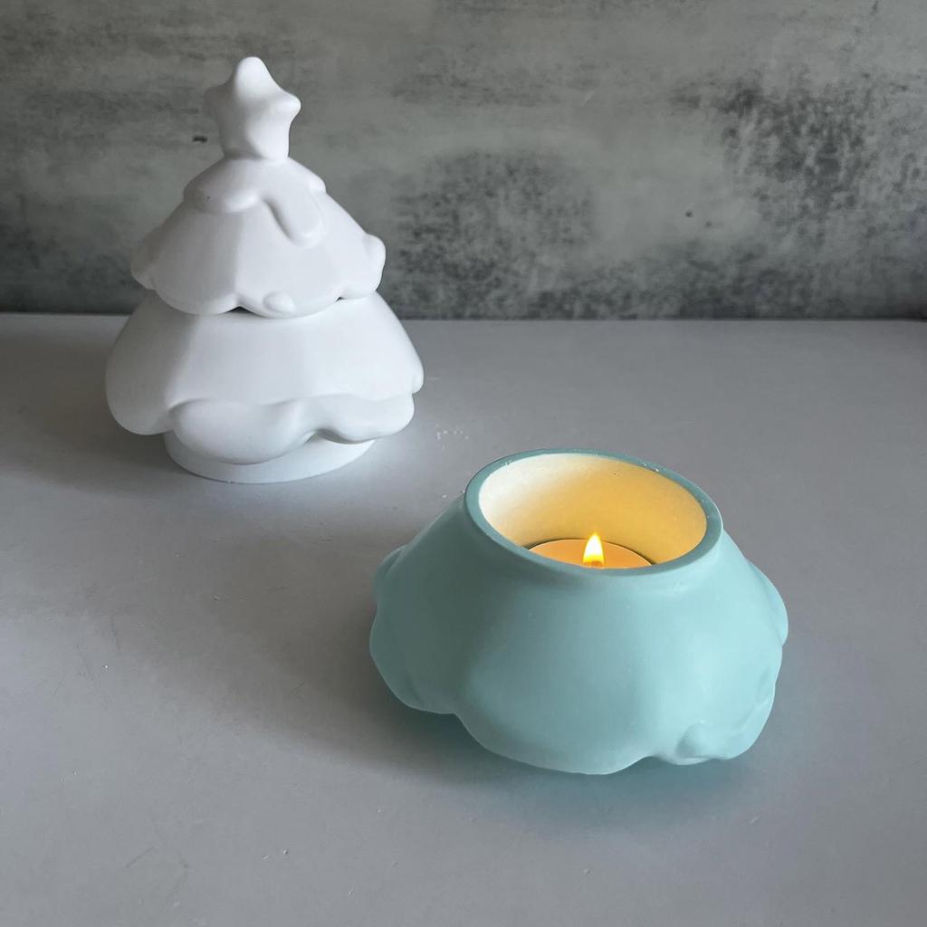 Multipurpose Christmas Tree Ornament Storage Box Mold 3 Tiers Stackable Organizers with Lid for Holiday Decoration