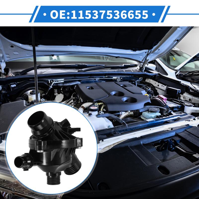 X Autohaux Coolant Thermostat Housing Assembly for BMW 328i 335i 2007-2013 No.11537536655