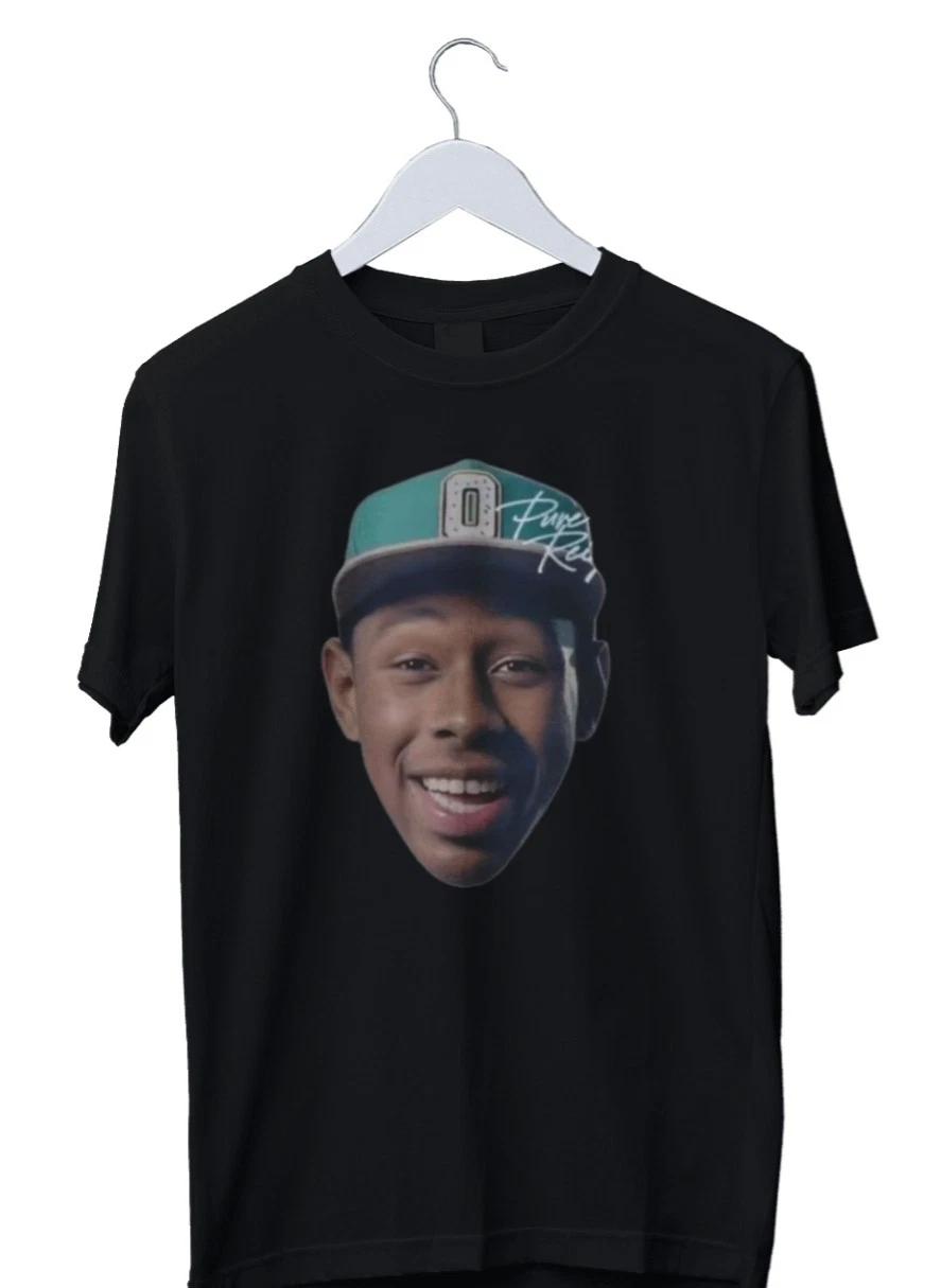 Men s Casual Graphic Tyler The Creator Head Graphic Print T-Shirt M... XXXXL