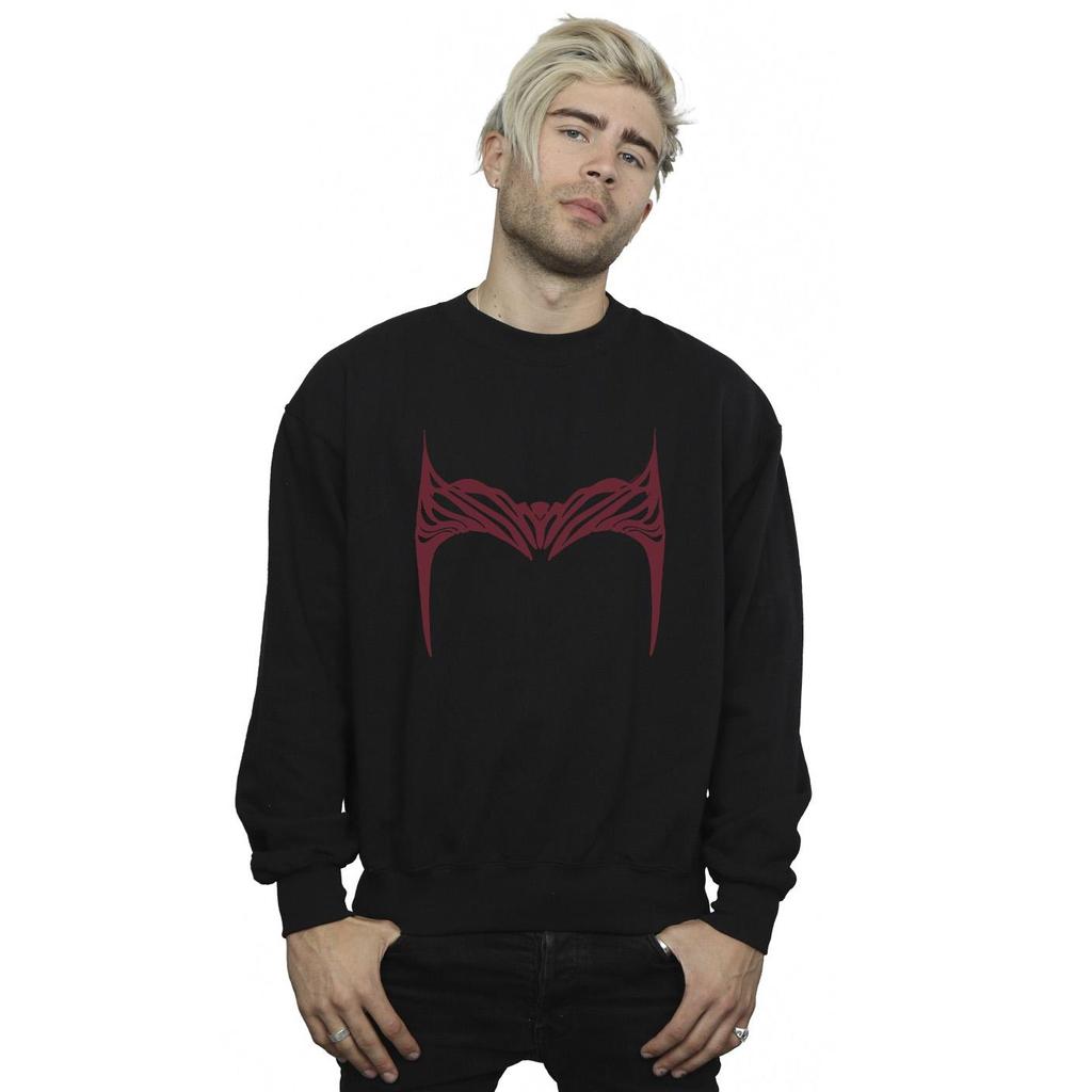 Sweat à Capuche Dr Strange Wanda Crown - Coupe Classique - Col Tissé - 241 G