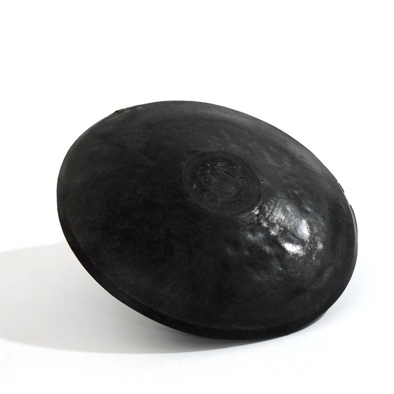 High-Quality 2KG Sports Rubber Shot Put for Athletics чёрный