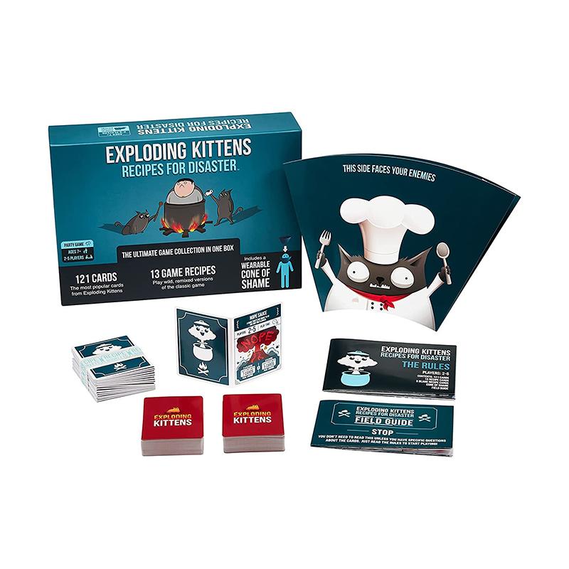 Exploding kittens на русском. Exploding kittens настольная игра. recipe for disaster игра. exploding kittens recipes for disaster.