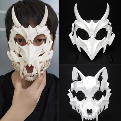 Ropeplay Animal Mask Cosplay Carnival Party Props Demon Mask Halloween Bone Skull Masks Terror Mask
