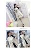 Women's Beige Fleece-Lined Trench Coat: British & Korean Style, Thickened, Long-Sleeved, Mid-Length, Autumn/Winter Warm & Stylish.