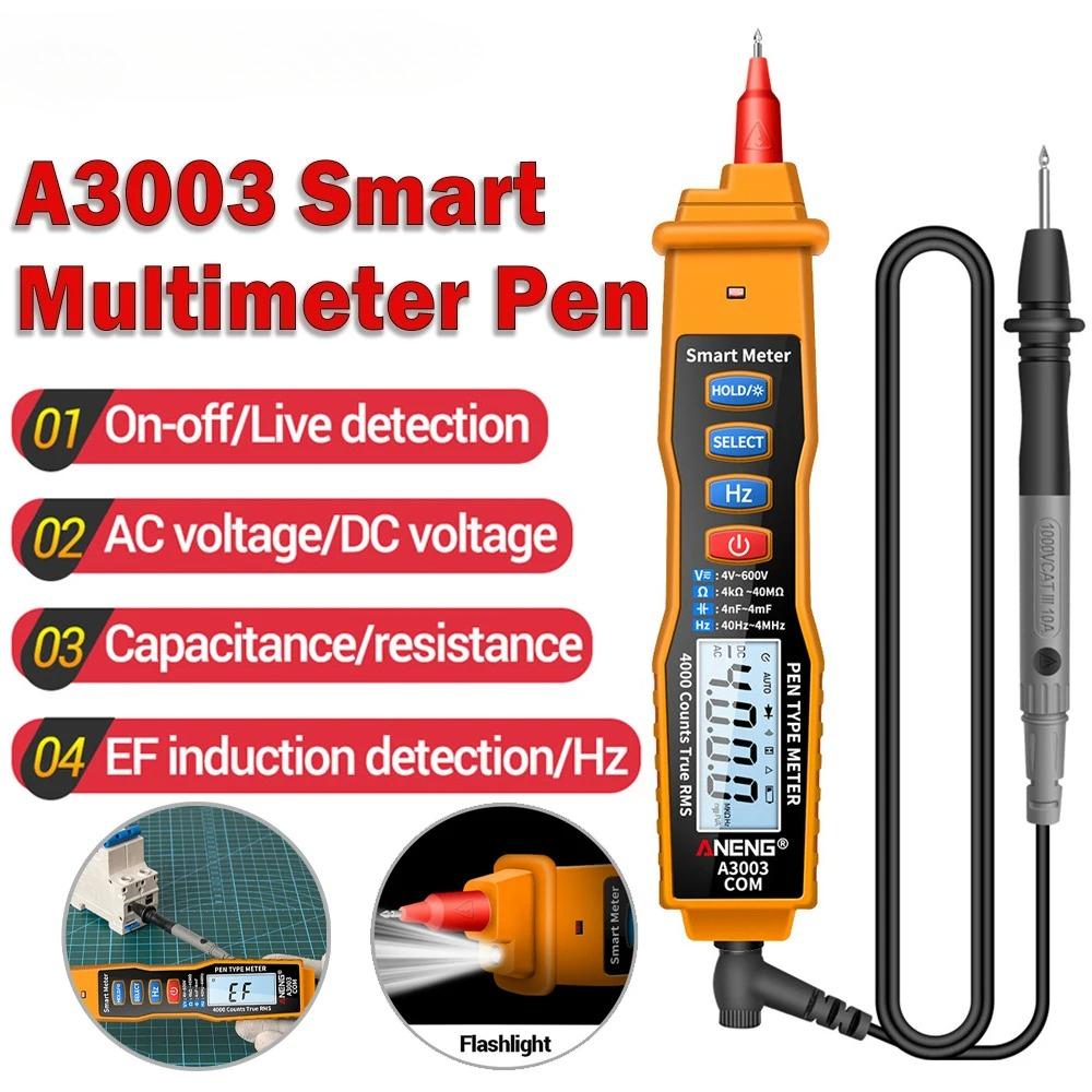 2026 Neues Hochpräzisions-Digitalmultimeter Stift Professionell AC/DC Spannung Kapazität Widerstand Induktion Null Brand Elektriker Teststift Tragbar