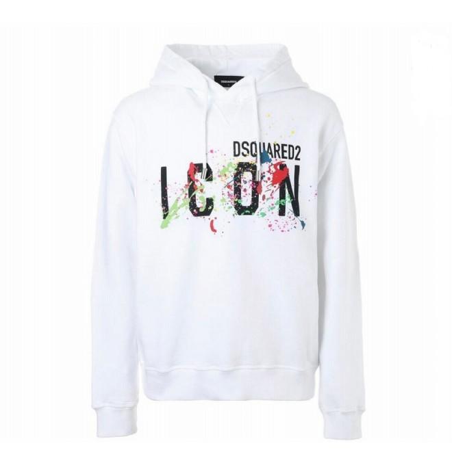 SuperMerchantEU DSQUARED2 Icon Splatter Hoodie voor Heren - Maat: XXL