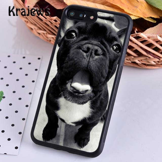 Krajews Whimsical french bulldog Dogs puppy Phone Case For iPhone 17 Air 16 15 14 plus 11 12 13 pro max coque Fundas