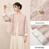 Xiangying New Chinese Style Embroidered Cardigan