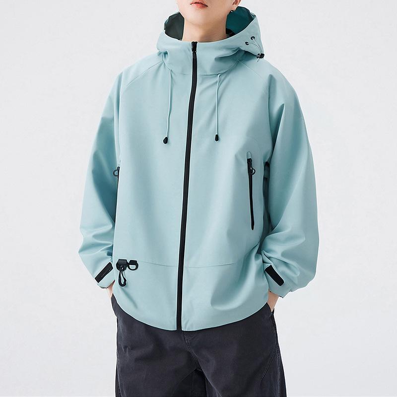 Men's coat 2025 new jacket jacket jacket fashion trend loose casual windproof