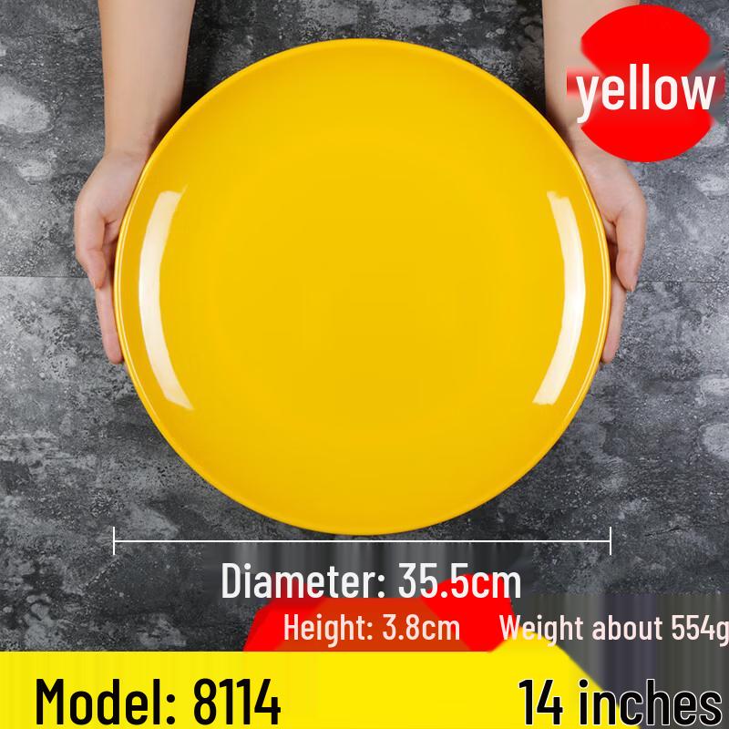 Restaurant Round Ceramic Plates