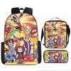 DER ERSTAUNLICHE DIGITALE ZIRKUS Rucksack-Set aus 3 Stück Großer Schulrucksack Reise-Tagesrucksack für Kinder Jugendliche Erwachsene