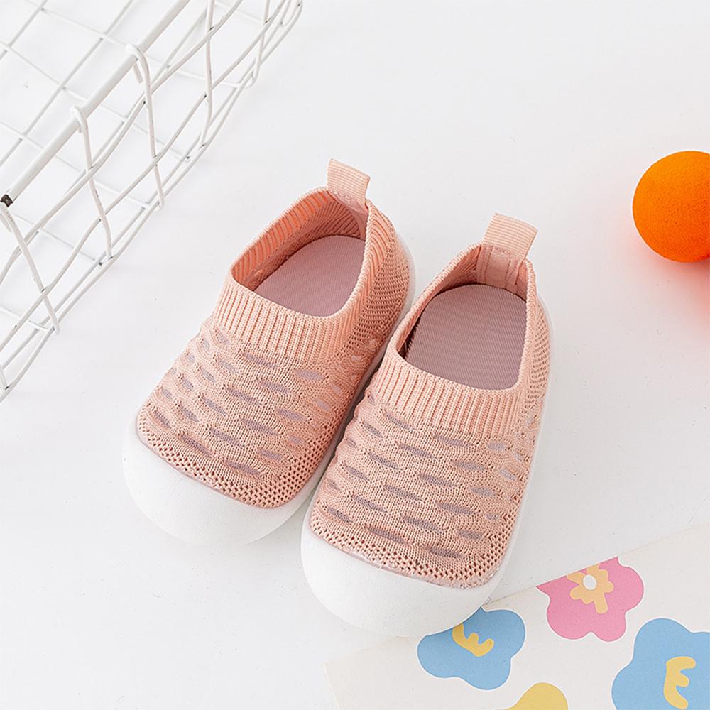Knitted Breathable Mesh Shoes Trainers Floor Socks Walking Shoes For Baby Toddler Infant Indoor Non-slip Summer Spring Autumn