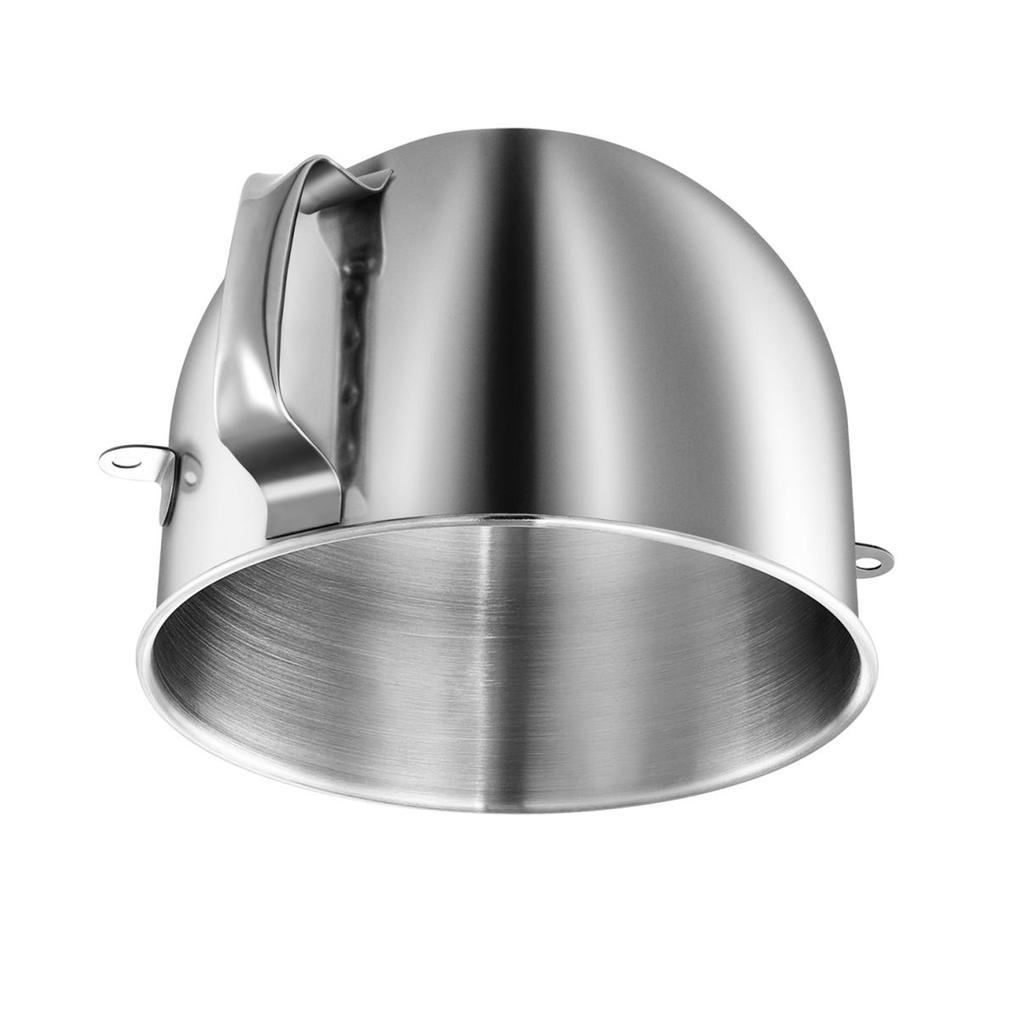 Mixer Edelstahlschüssel Mixerzubehör Küchenmaschine Rührschüssel Spülmaschinenfest Edelstahltextur für Mixer