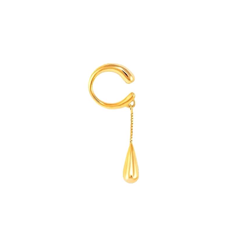 Simple Personality Tassel Drop Pendant Ear Bone Clip  Feminine Exquisite Party Accessories