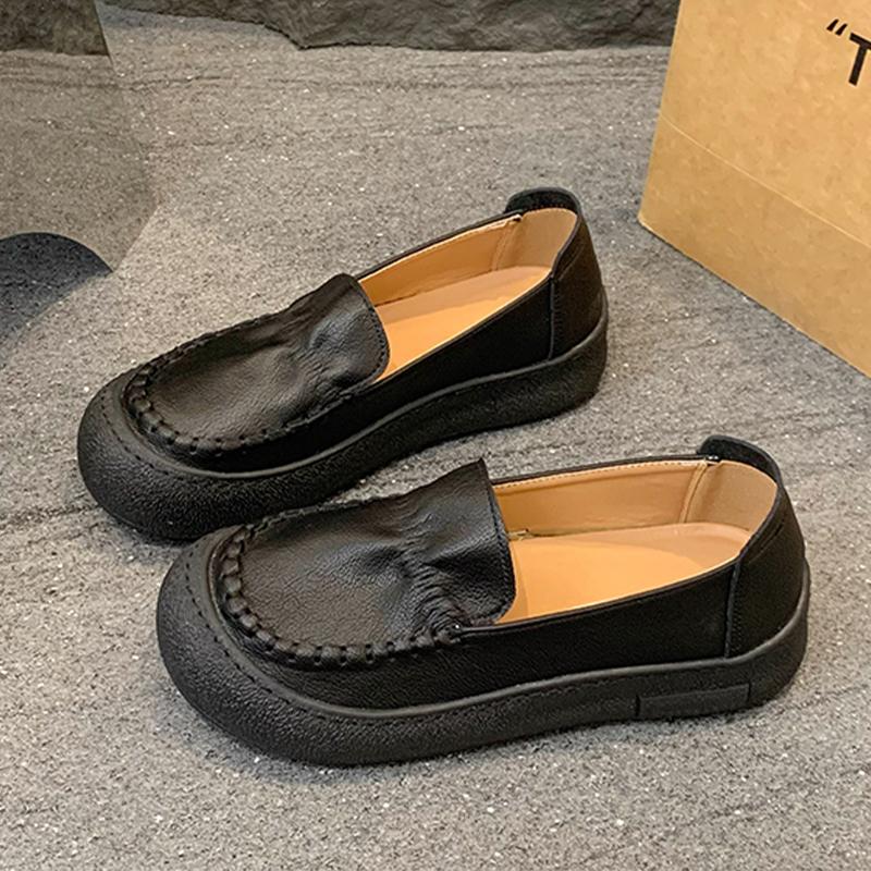 Fashion Flats Women Loafers Shoes Casual Cozy Sport Shoes Fashion New Autumn Sneakers 2025 Brand Dress Walking Soft Zapatillas De Mujer