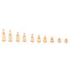 10Pcs Pogopin Battery Spring Loaded Contact Needle Pcb 2.0 To7Mm Test Probe