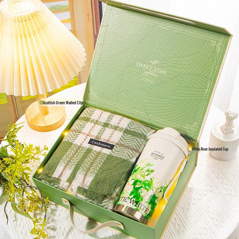 Jun Seventeen SW Scarf & Insulated Cup Gift Set