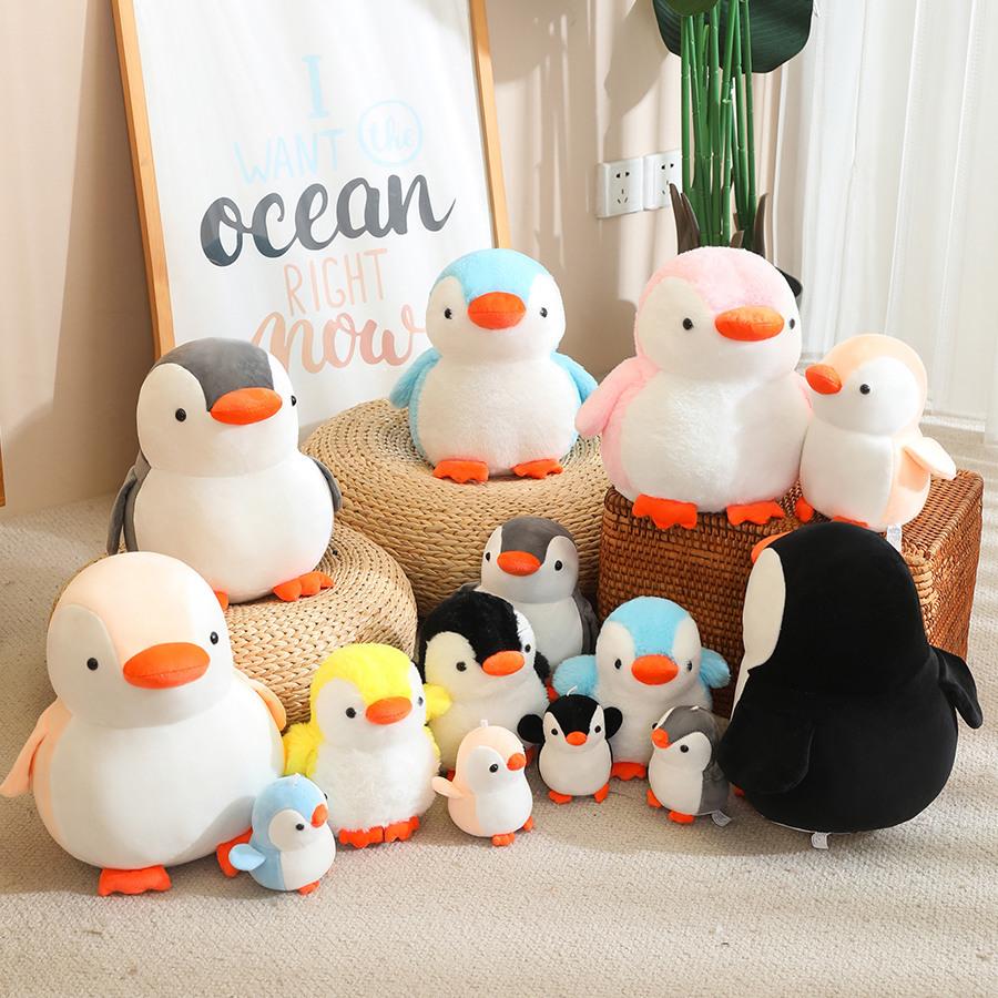 Cute Little Penguin Doll Sleeping Pillow Plush Toy Soothing Rag Doll Company Event Gift