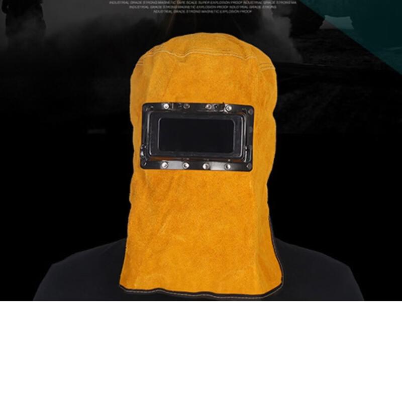 Brangdy Cowhide Auto-Darkening Welding Helmet One Size