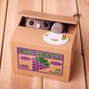Children Cat Panda Thief Automatic Stealing ATM Toy Money Saving Box Coin Box Piggy Bank