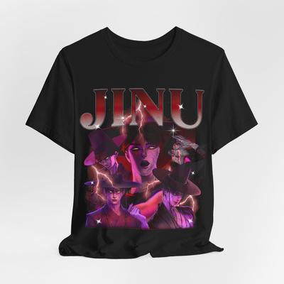 JINU K-pop Dämonenjäger, Grafik-T-Shirt für Unisex, Kurzarm-T-Shirt, Kpop-Fan