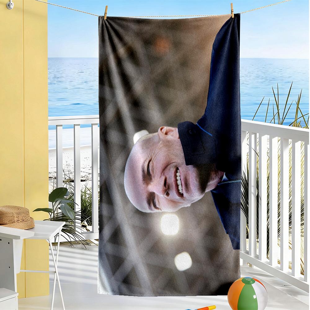 Wayne Rooney Manchester Beach Towel High Absorbency & Quick-Dry Comfortable Lightweight